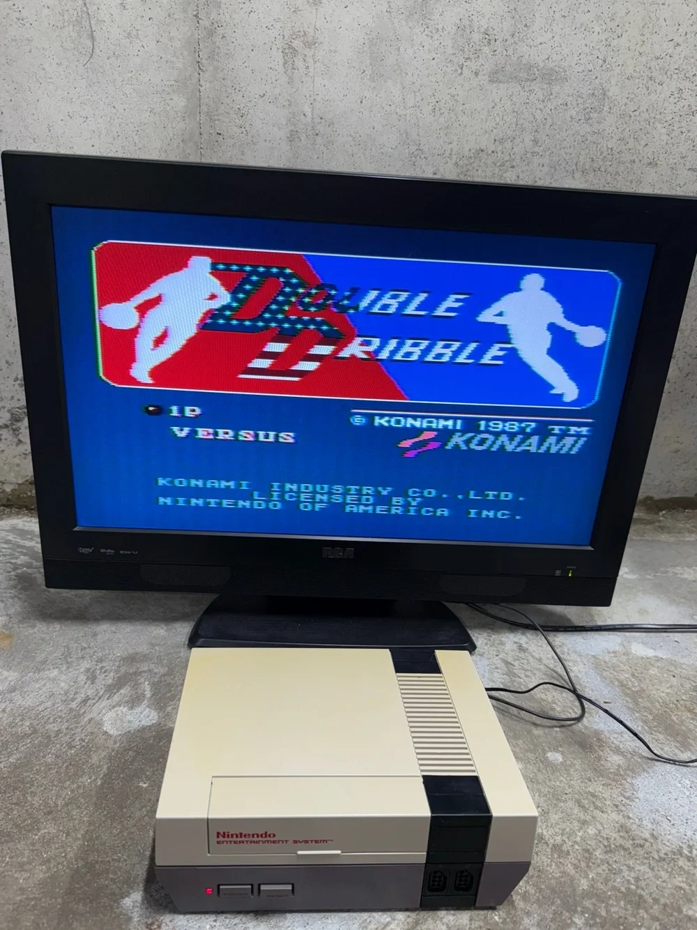 Nintendo NES Sports Game Lot Tecmo Bowl Double Dribble